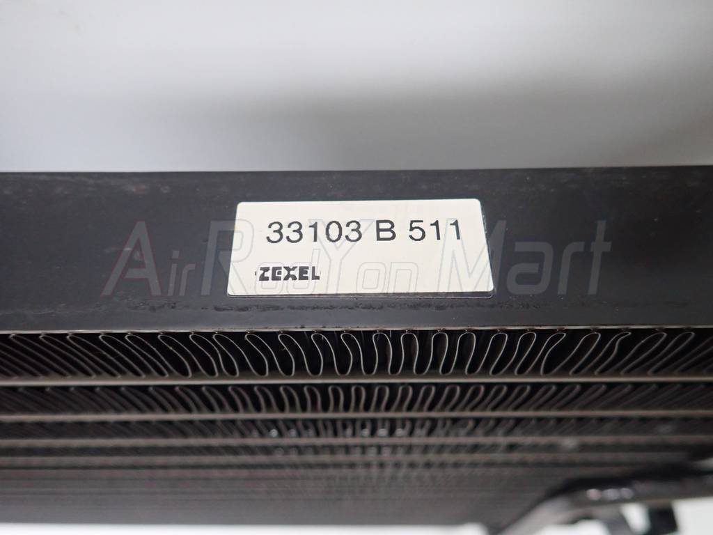 แผงแอร์ คอยล์ร้อน Isuzu TFR Turbo 2800 1997 แอร์ Kiki (หัวแปะ + หัวเกลียว) (เฉพาะแผงไม่มีกล่อง Zexel) - Image 5
