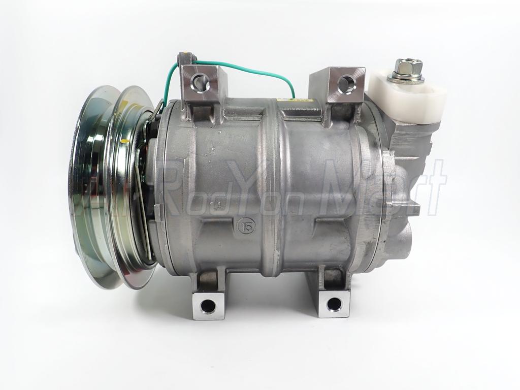 คอมแอร์ Mitsubishi Fuso 24V มูเล่1ร่องB รูเล็กเอียงซ้าย Valeo - Image 2
