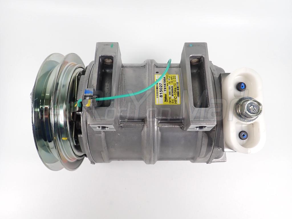 คอมแอร์ Mitsubishi Fuso 24V มูเล่1ร่องB รูเล็กเอียงซ้าย Valeo - Image 3