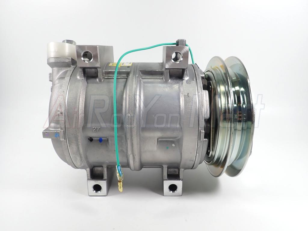 คอมแอร์ Mitsubishi Fuso 24V มูเล่1ร่องB รูเล็กเอียงซ้าย Valeo - Image 4