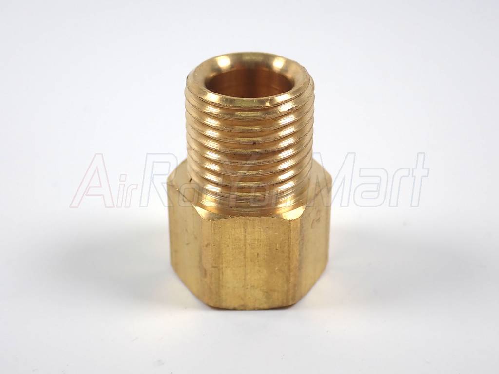 ข้อทดโอริง แอร์ ND ไซส์เล็ก 3/8" (เกลียวเมียเทเปอร์-ผู้โอริง ND/Toyota R134a) - Image 2