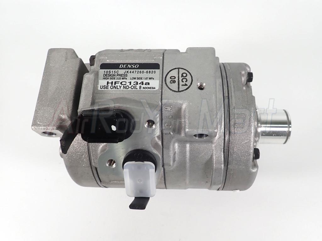 คอมแอร์ Toyota Tiger D4D 10S15C (คอมเปล่า) Denso Coolgear - Image 3