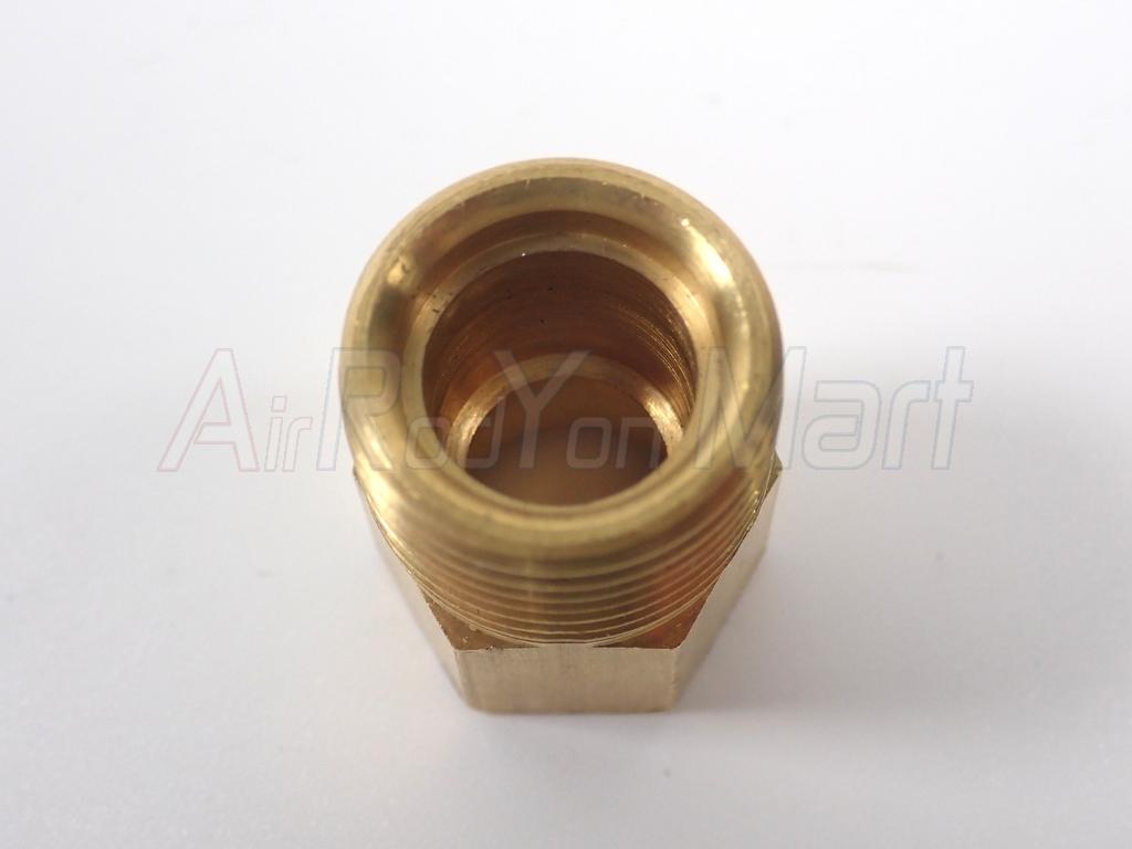 ผู้เชื่อมท่อแอร์รถยนต์ หัวโอริง ทองเหลือง ไซส์กลาง 1/2" - Image 3
