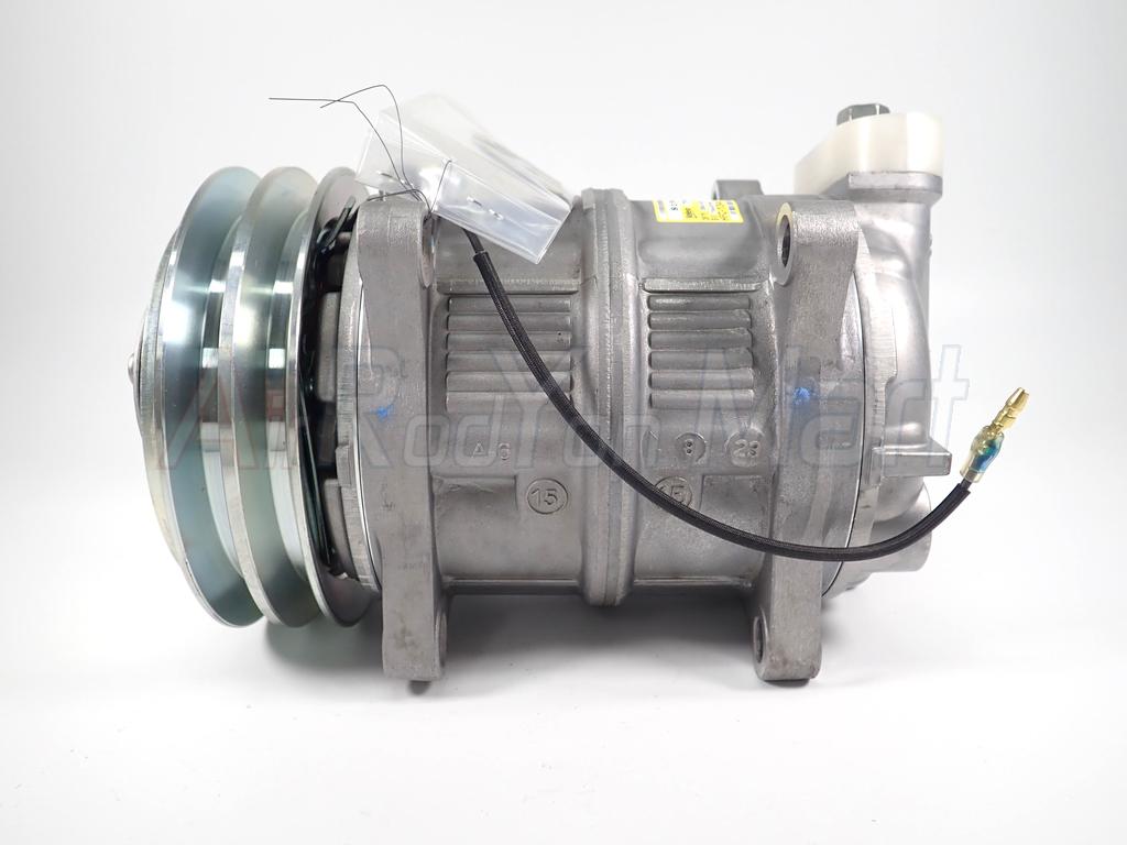 คอมแอร์ Isuzu TFR R134a (แอร์ Kiki) หัวแปะบนเอียงขวารูเล็ก Valeo - Image 4