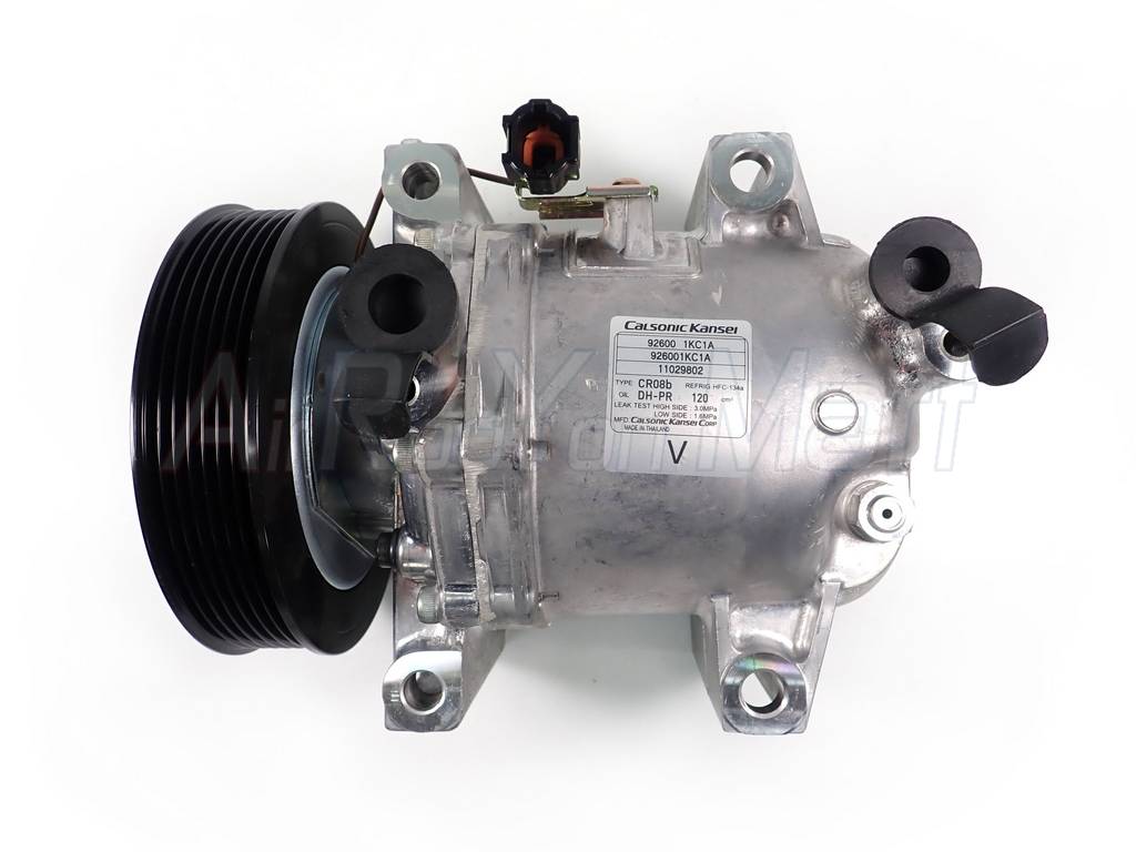 คอมแอร์ Nissan Navara 2007-2013 (D40) (รุ่นลูกใหญ่) ขนาดพูเล่ 14 ซม. Calsonic - Image 2