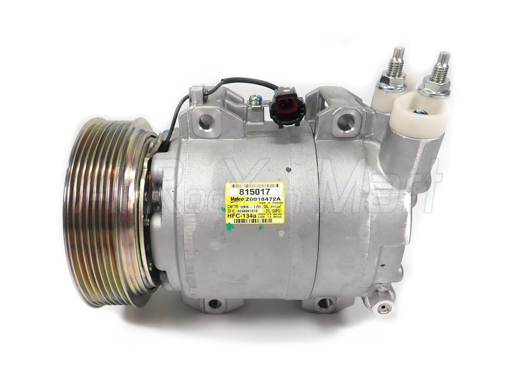 คอมแอร์ Nissan Urvan E26 (รุ่นพูเล่ยื่นหน้า) แบบขาร้อย Valeo