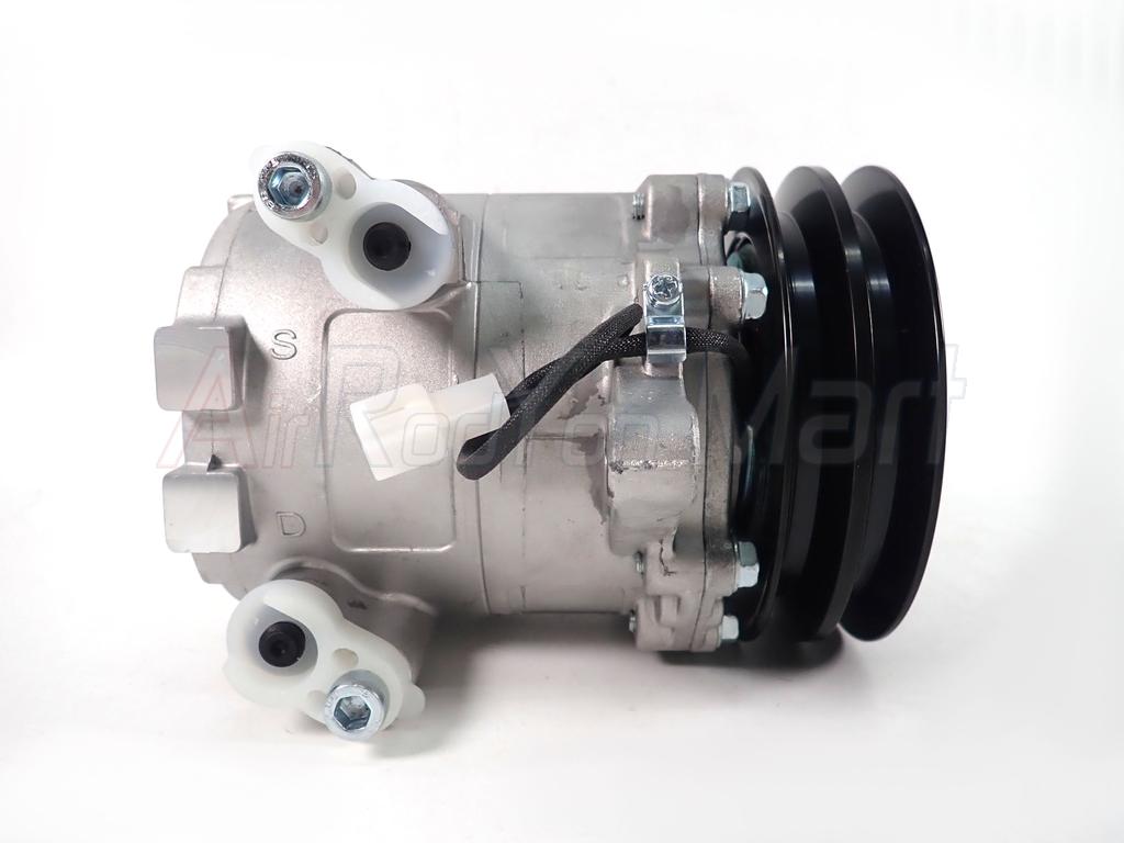 คอมแอร์ Caterpillar 306E / 313B 2ร่อง ออกบน 12V