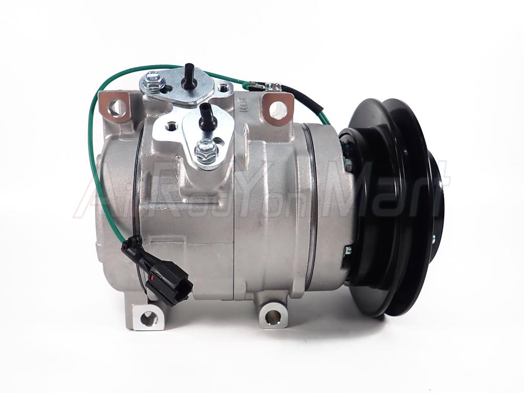 คอมแอร์ Isuzu Deca 24V 10S15C มูเล่ 1ร่องA Stal