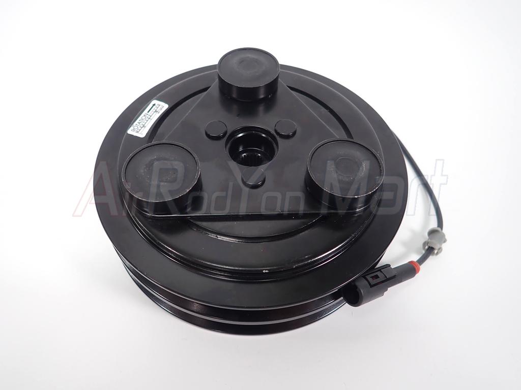 คลัชคอมแอร์ Isuzu D-max 2003-2005 (2ร่อง) สำหรับติดตั้งกับคอม Calsonic