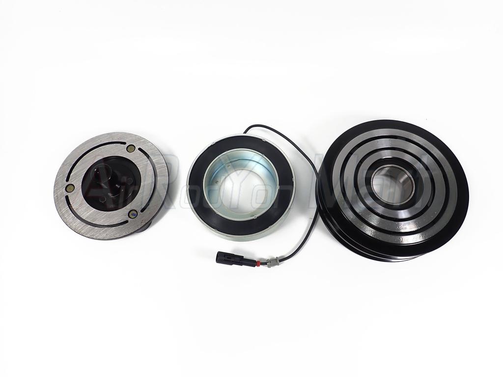 คลัชคอมแอร์ Isuzu D-max 2003-2005 (2ร่อง) สำหรับติดตั้งกับคอม Calsonic