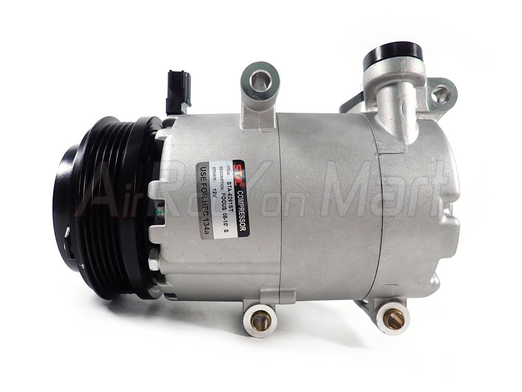 คอมแอร์ Ford Focus 2005,2012 MK2 / MK3 (รูท่อเล็ก) (ขาคอมยาว) Stal
