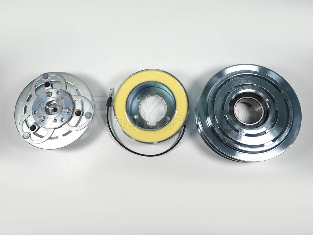 คลัชคอมแอร์ สำหรับคอม Kiki 2ร่องA 12V Isuzu TFR (คอม Kiki)