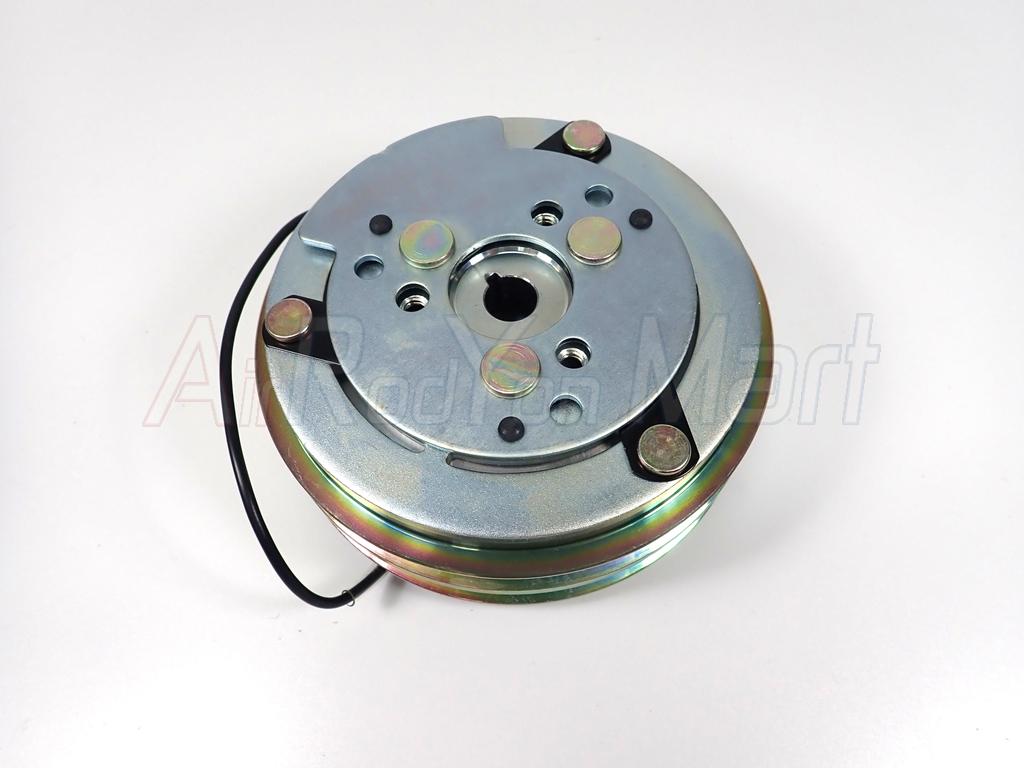 คลัชคอมแอร์ 508 2ร่องA 12V แบบพูเล่เล็ก (13.2 ซม.) แกนแบบลิ่ม