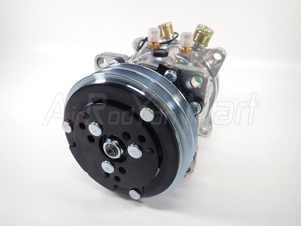 คอมแอร์ 507 (5S11) 12V หัวโอริง แบบมีหัวเติมน้ำยา 1/4" ด้านบน