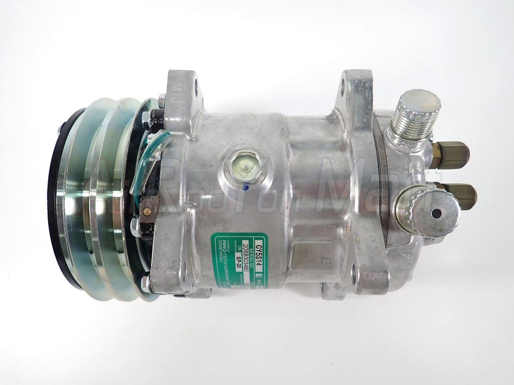 คอมแอร์ 508 (5S14) 24V หัวโอริง แบบมีหัวเติมน้ำยา 1/4" Innotech CY5S