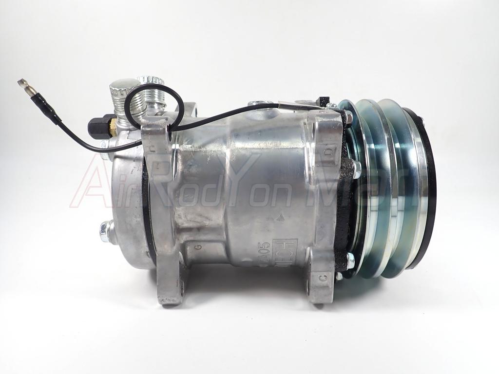 คอมแอร์ 508 (5S14) 12V หัวโอริง แบบมีหัวเติมน้ำยา 1/4" Innotech CY5S