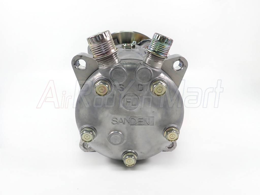 คอมแอร์ SD5L14 12V พูเล่ 1ร่องB หัวโอริง สำหรับน้ำยา R404 Model S5384 Sanden