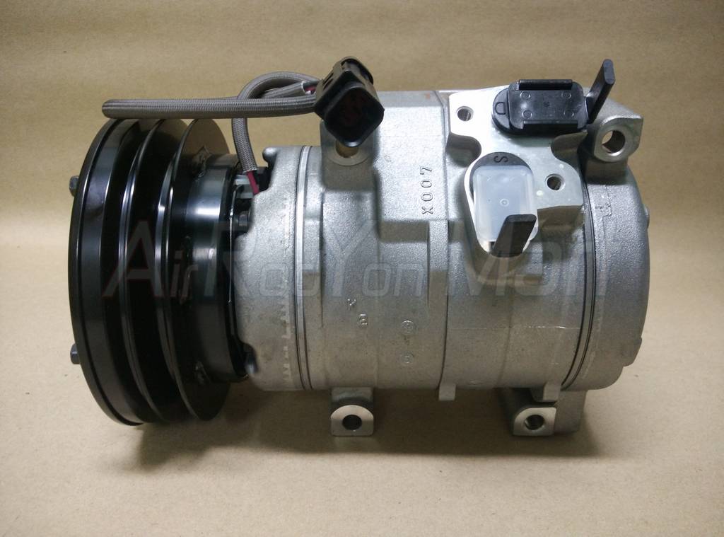 คอมแอร์ Caterpillar 320 หน้าคลัทช์ 1ร่องA คอม 10S17C Denso