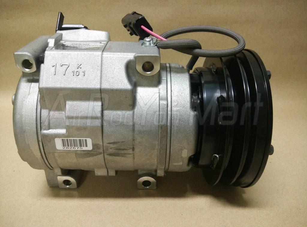 คอมแอร์ Caterpillar 320 หน้าคลัทช์ 1ร่องA คอม 10S17C Denso