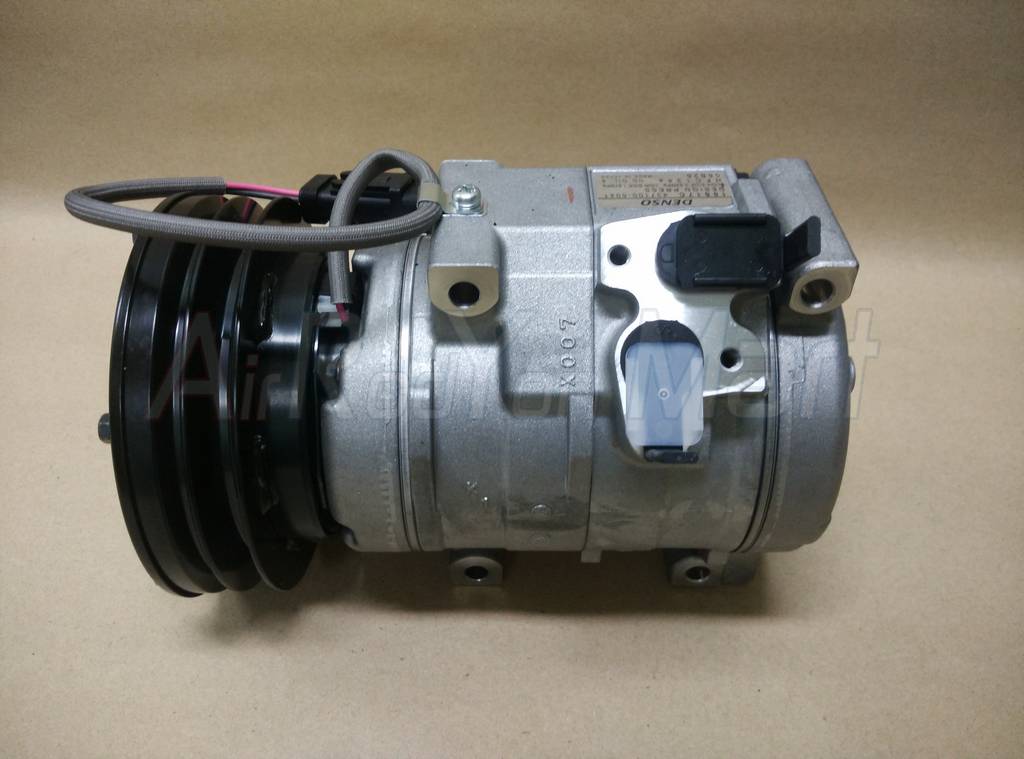 คอมแอร์ Caterpillar 320 หน้าคลัทช์ 1ร่องA คอม 10S17C Denso