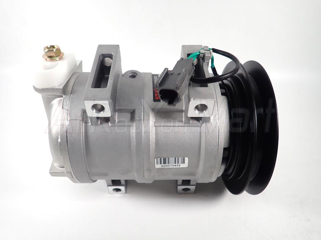 คอมแอร์ Mitsubishi Fuso หน้าคลัทช์ ร่องB 24V รูเล็ก