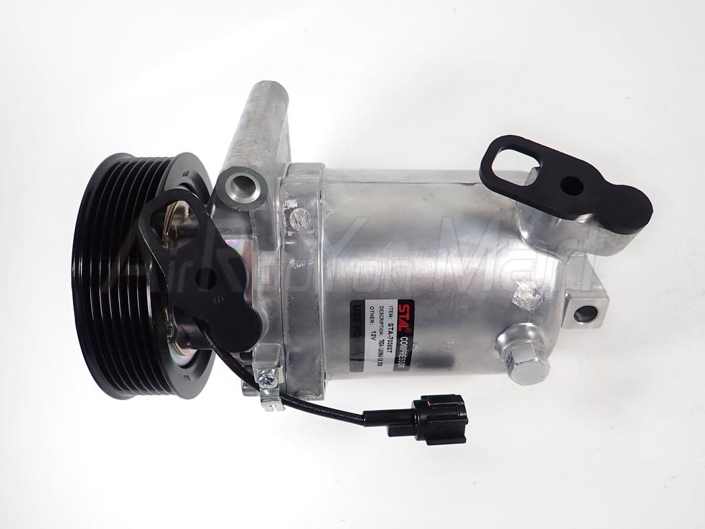 คอมแอร์ Nissan Tiida เครื่อง 1.6 (หัวสายแยก 7PK)
