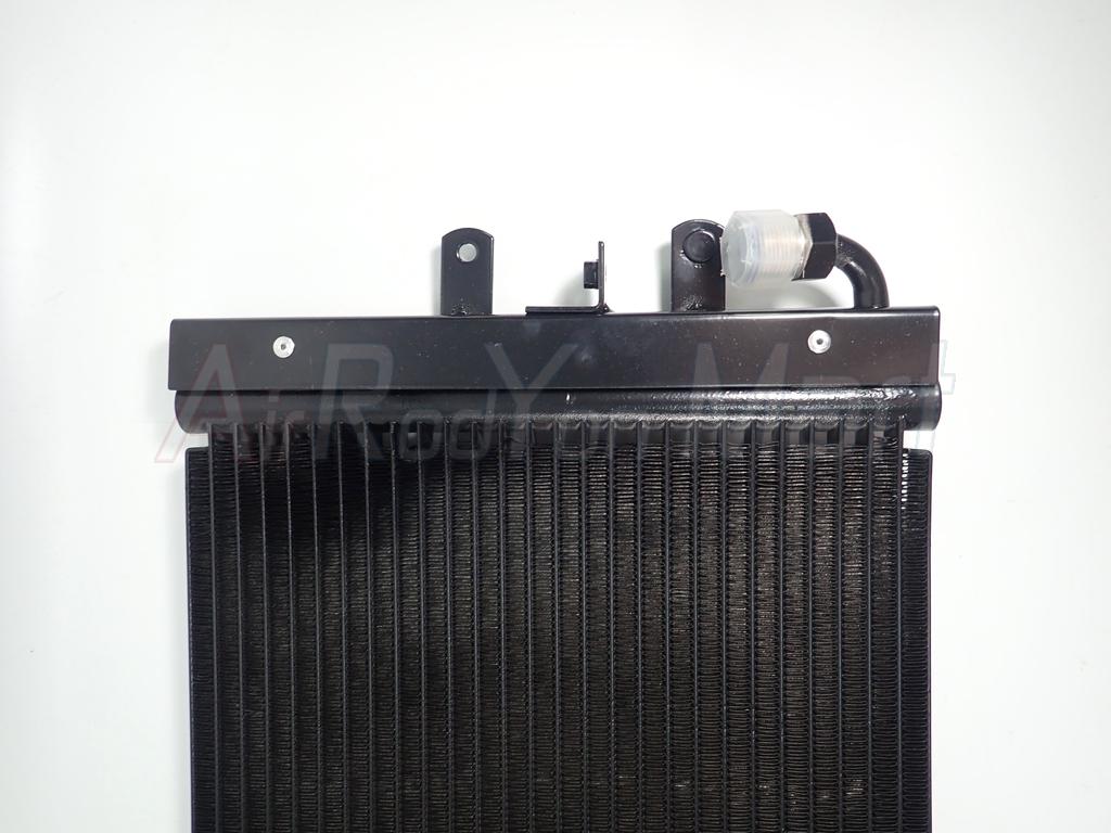 แผงแอร์ Toyota Mighty โอริง R134a (แผงลามิเนตฟินถี่) (หัวเกลียวโอริง ND R134a รูใหญ่)