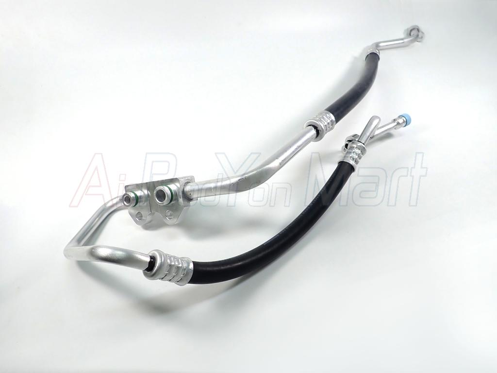ท่อแอร์ Ford Fiesta 2009-2013 (ท่อคู่ กลาง-ใหญ่) เครื่อง 1.4/1.5/1.6 Mondo