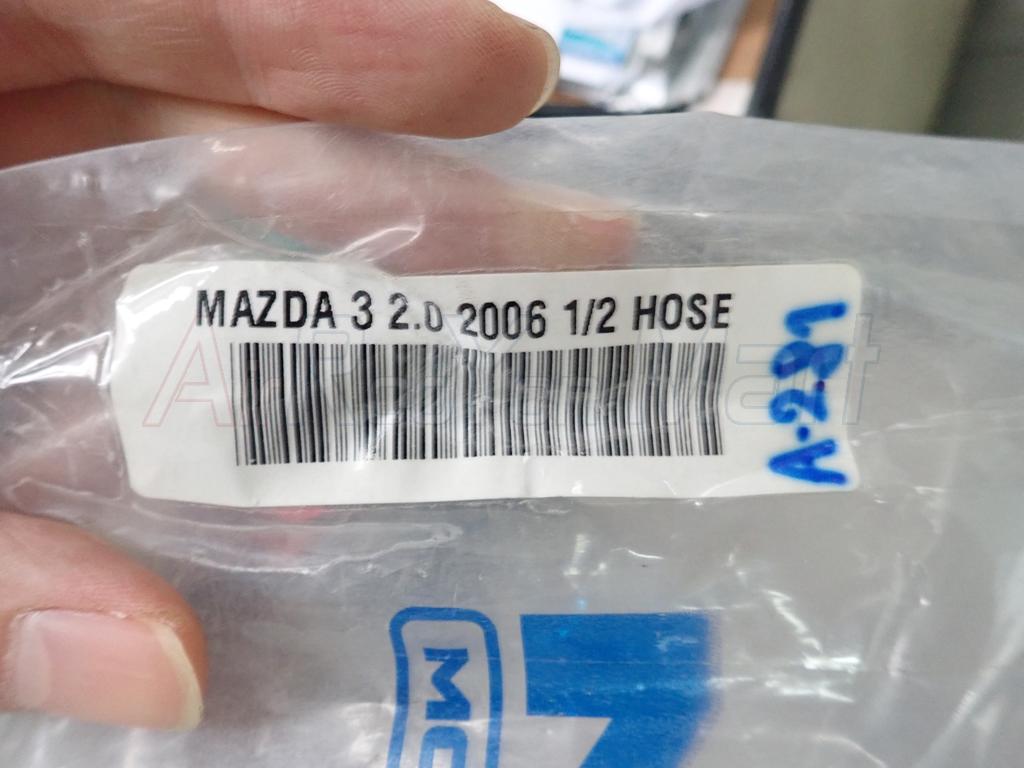 ท่อแอร์ Mazda 3 2006 BK เครื่อง 2.0 (สายกลาง) ท่อ2ช่วง Mondo