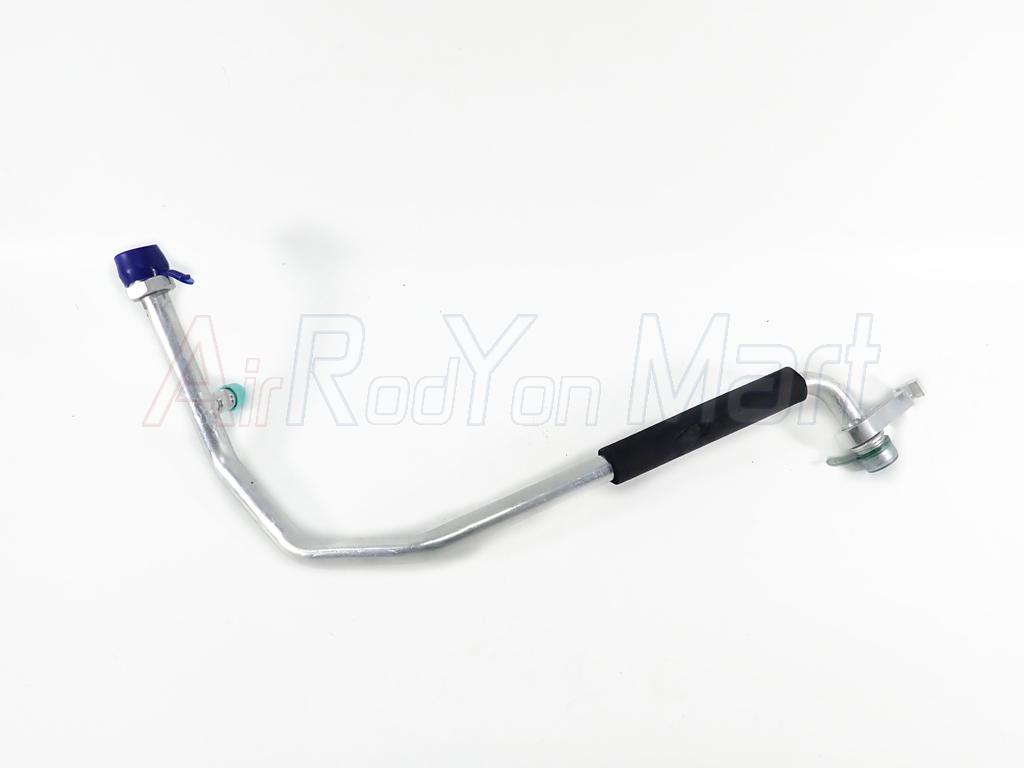 ท่อแอร์ (แป๊ปแอร์) Toyota Vigo 2004-2014 เครื่องเบนซิน (แป๊ปใหญ่) สายใหญ่-วาล์ว