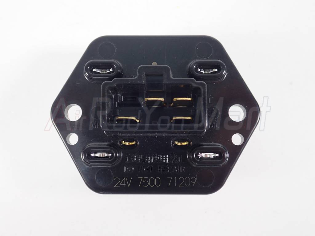 รีซิสแต๊นซ์แอร์ Isuzu 24V / Mitsubishi Fuso 24V (ปลั๊ก 4 ขา) แท้