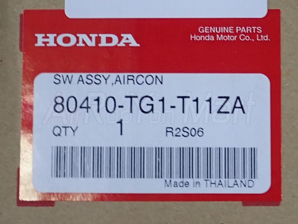 สวิตช์ ปุ่ม AC ปรับแอร์ สำหรับ Honda Brio 80410-TG1-T11ZA แท้