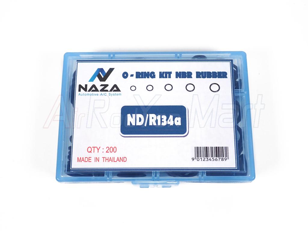 ชุดโอริงระบบแอร์ สเป็ค ND R134a คละไซส์จำนวน 200 เส้น