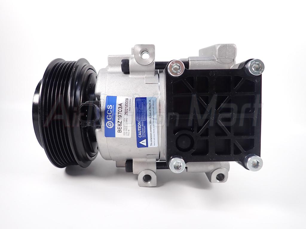 คอมแอร์ Ford Fiesta 2009 เครื่อง 1.4 / 1.5 / 1.6 (ไม่รวมฝาคอม) (คอมเกาหลี GCS)