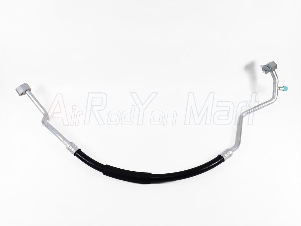 ท่อแอร์ Mitsubishi Triton 2007-2014 เครื่องดีเซล 2.5 (สายใหญ่) (รุ่นรูเล็ก)
