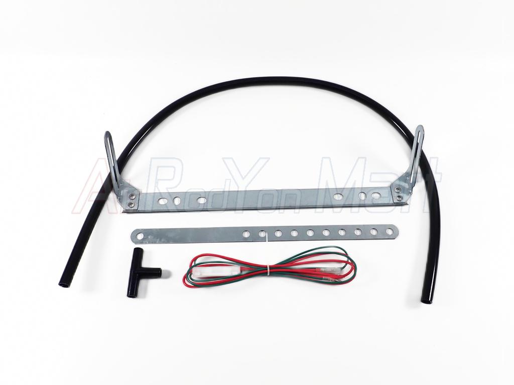 ตู้แอร์ 432 แบบฝัง ขนาดหน้ากว้าง 37 ซม 12V หัวโอริง ช่องลม4รู สำหรับติดตั้งในรถยนต์