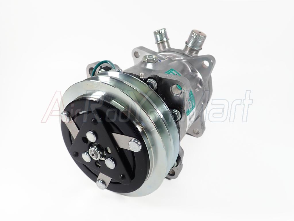 คอมแอร์ Sanden 709 7H15 หัวโอริง 24V (S8126) แบบ: 24V โอริง Sanden