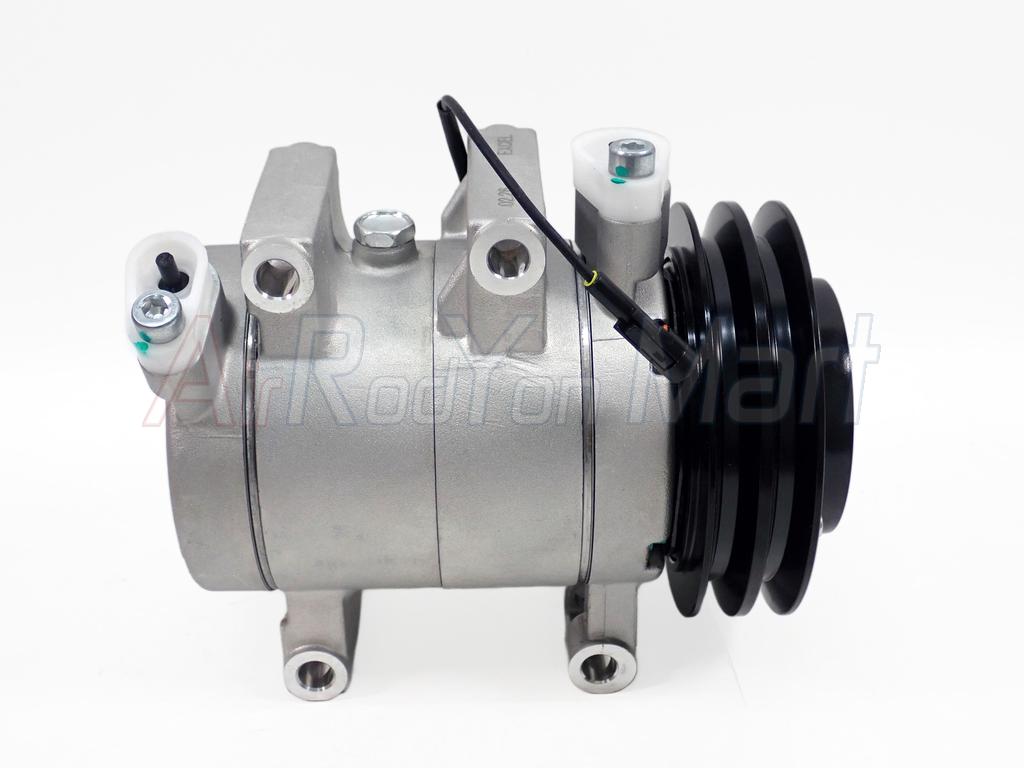 คอมแอร์ Isuzu D-max 2003-2005 พูเล่ 2ร่อง (คอมลูกสูบ) Excel