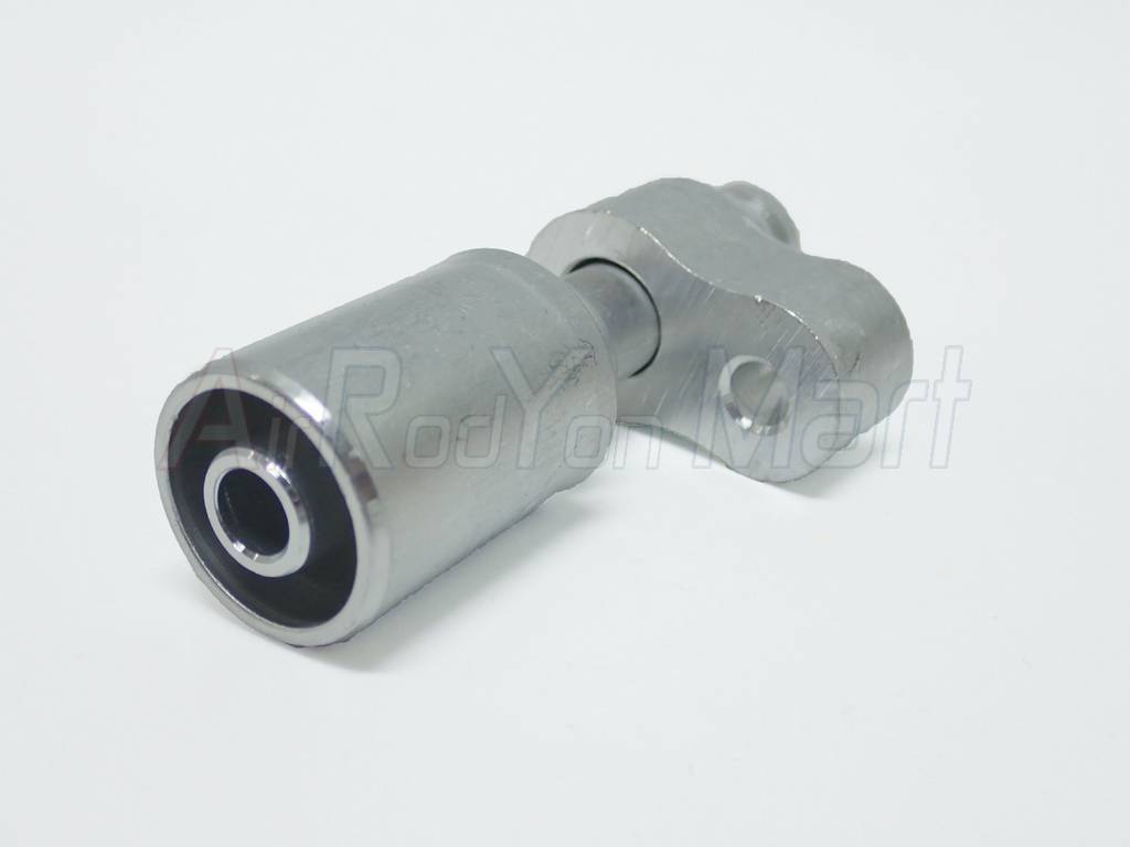 หัวย้ำสายแอร์ กลาง ตรง หัวแปะ R134a สำหรับย้ำกับสายกลาง Bridgestone NDX 11