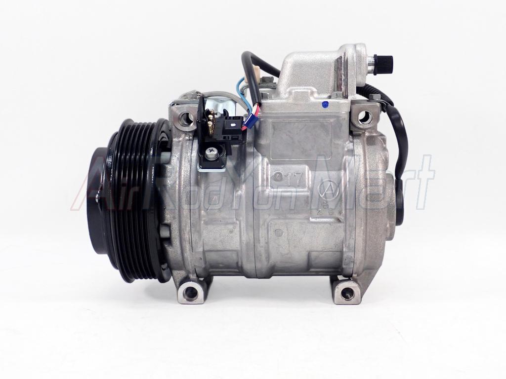 คอมแอร์ Benz W124 10PA17C ปลั๊กเอียงพร้อมฝาคอม Denso