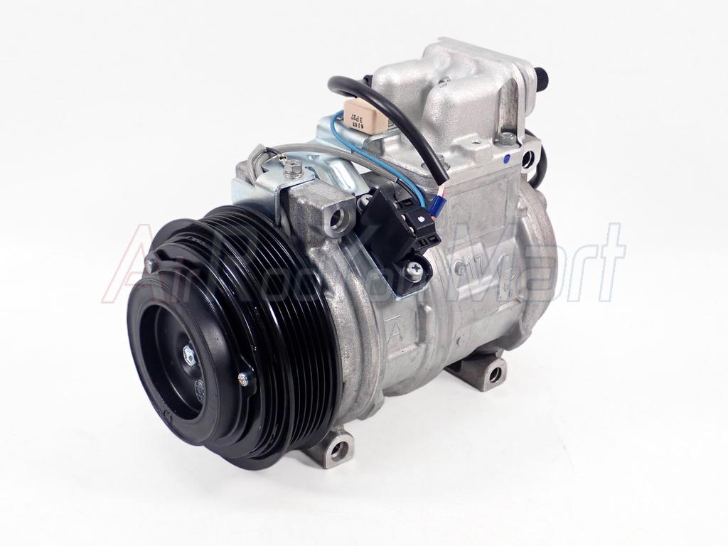 คอมแอร์ Benz W124 10PA17C ปลั๊กเอียงพร้อมฝาคอม Denso