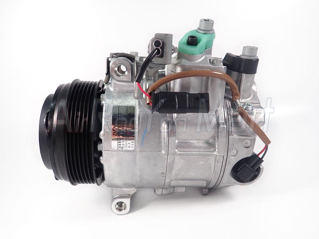 คอมแอร์ Benz W204 6SBU16C 6PK 3pin คลัชแม่เหล็ก Denso