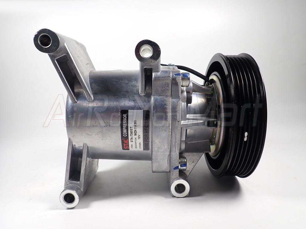คอมแอร์ Mazda 3 2011-2013 BL เครื่อง 1.6 (แบบแอร์ VALEO คอมกลม)