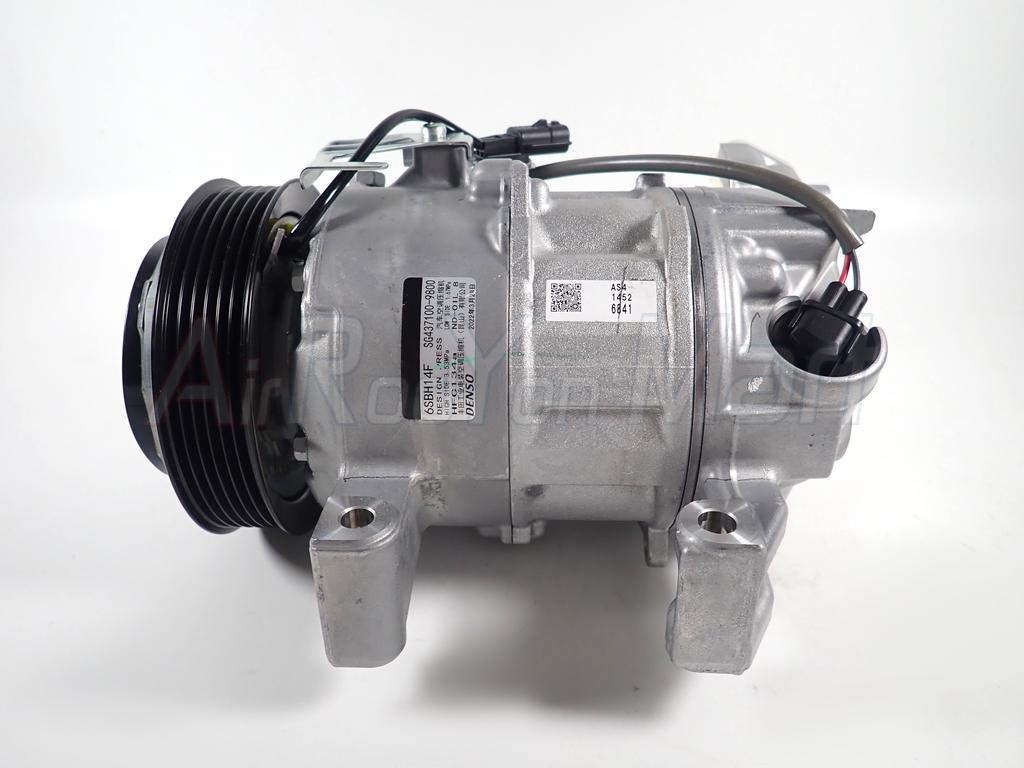 คอมแอร์ Nissan X-Trail T32 2.5 (6SBH14F) 4ขา Denso