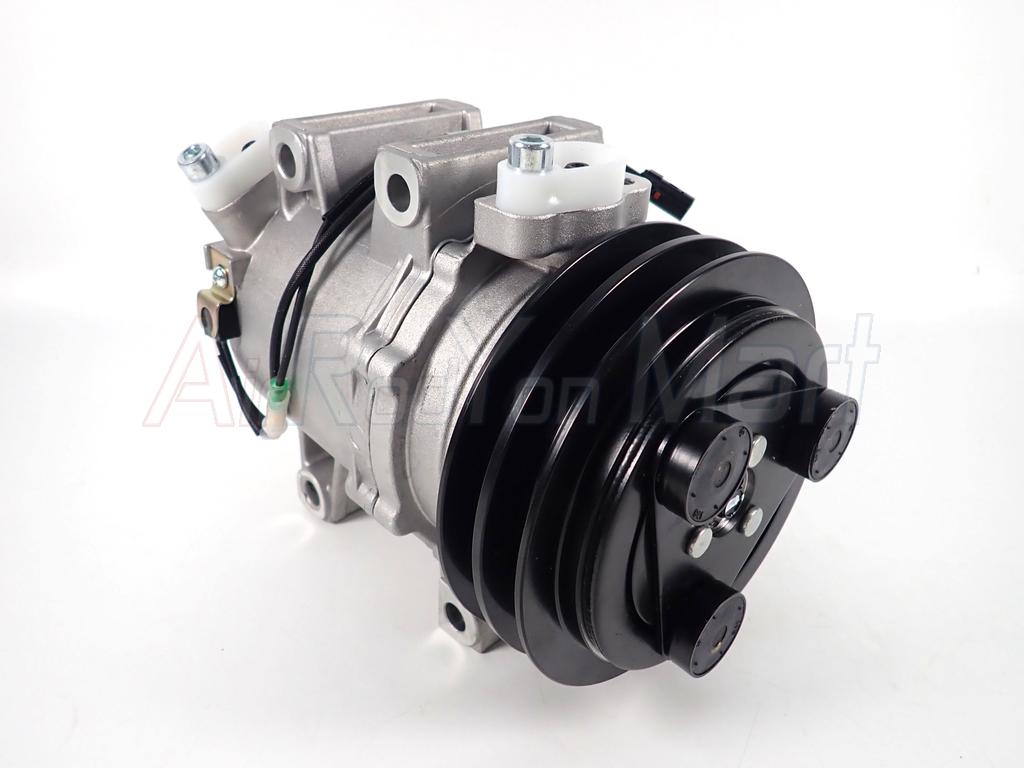 คอมแอร์ Isuzu D-max 2003-2005 พูเล่ 2ร่อง (คอมลูกสูบ)