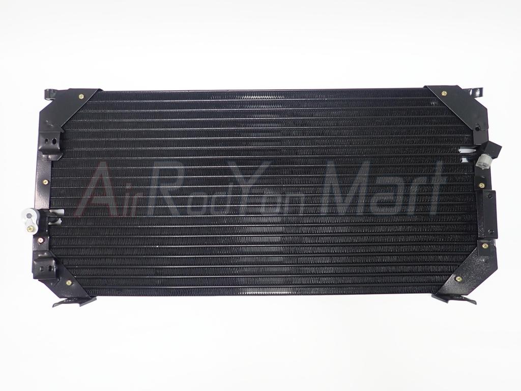 แผงแอร์ คอยล์ร้อน Toyota AE101 รุ่นแอร์ R12 รูเล็ก (หัวท่อแบบ Toyota R12)
