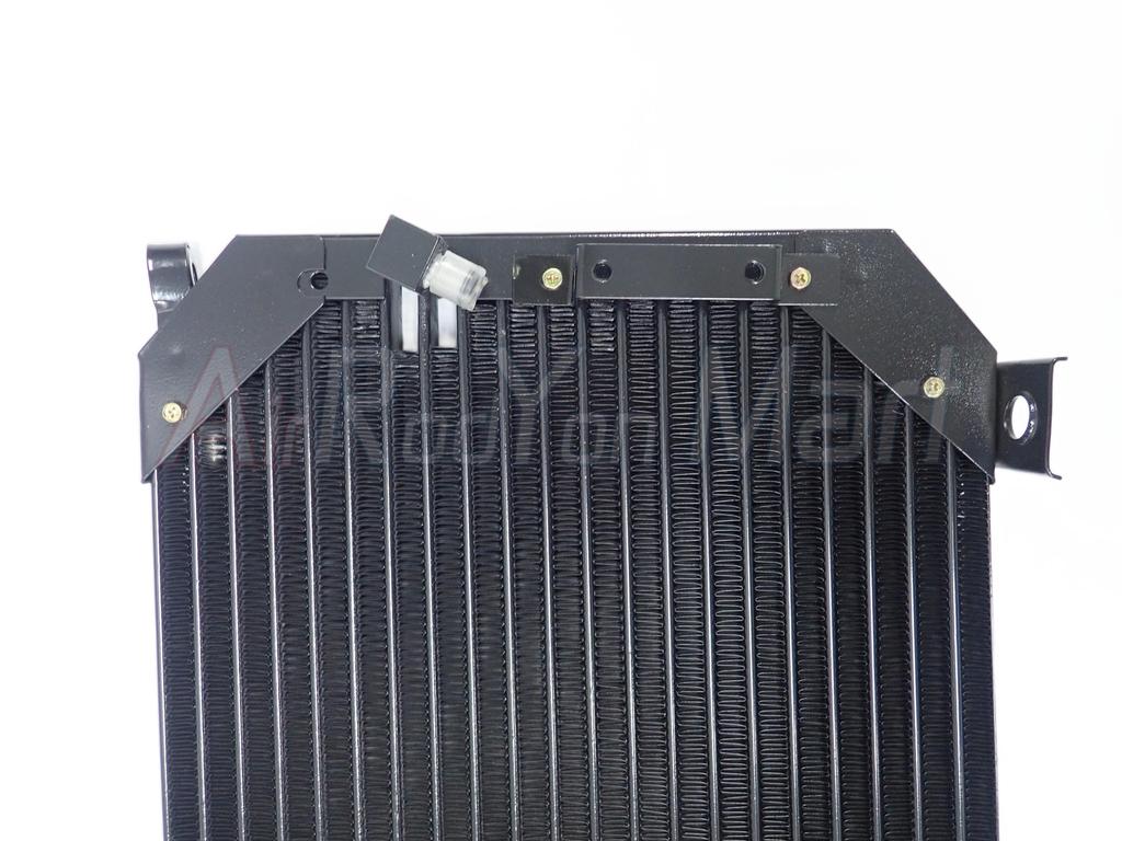 แผงแอร์ คอยล์ร้อน Toyota AE101 รุ่นแอร์ R12 รูเล็ก (หัวท่อแบบ Toyota R12)